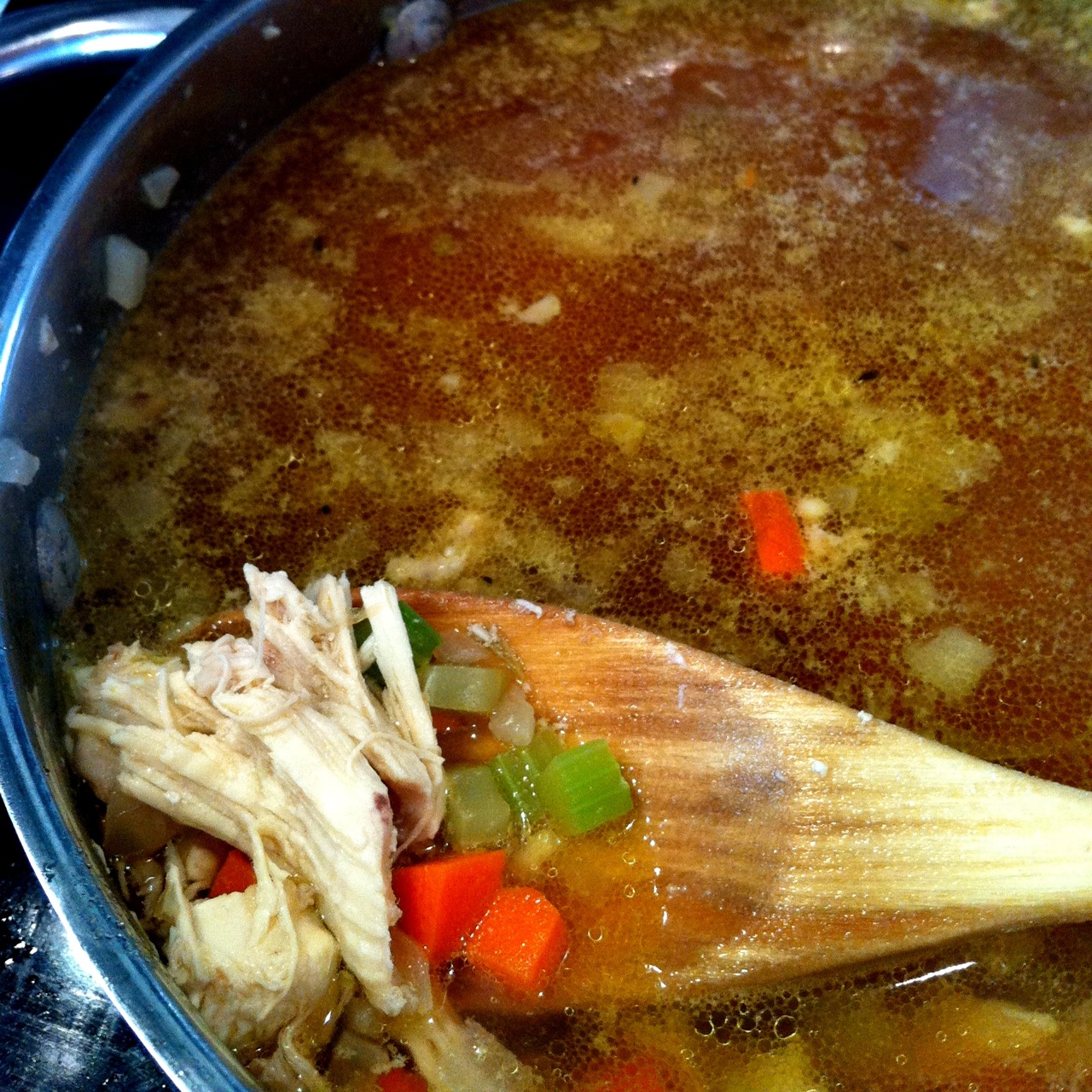 Chicken Noodle Soup (AKA Feel Better Soup)